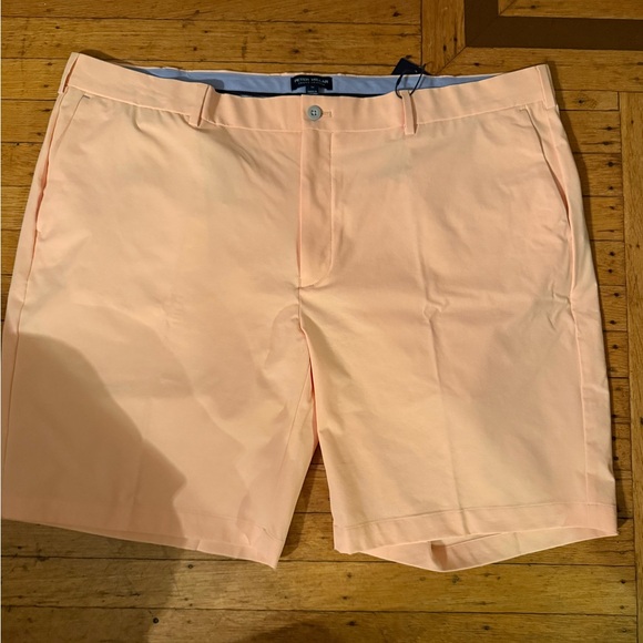 Peter Millar Crown Crafted Surge Golf Shorts Orange Men's Size 44 NWT MS24XB10 - Picture 2 of 5